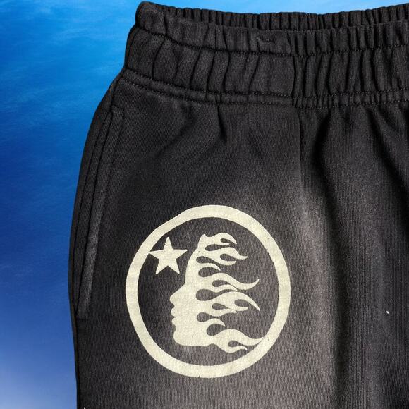 Men's Black Hellstar Sweatpants - Picture 3 of 8